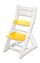 Rostoucí židle ALMA - standard (bílá, žlutá)