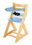 Rostoucí židle ELA - velký pultík (bříza, modrá)