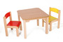 Dětský stolek MATY + židličky LUCA (červená, žlutá)