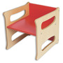 Dětská židle TETRA 3v1 bříza (červená)