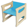 Dětská židle TETRA 3v1 bříza (modrá)