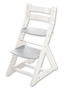 Rostoucí židle ALMA - standard (bílá, světle šedá)